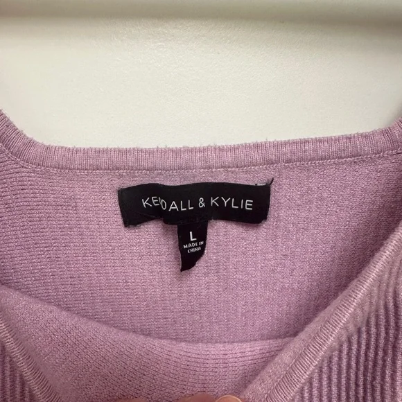 Kendall & Kylie Shrunken Ribbed Tank - Picture 3 of 4